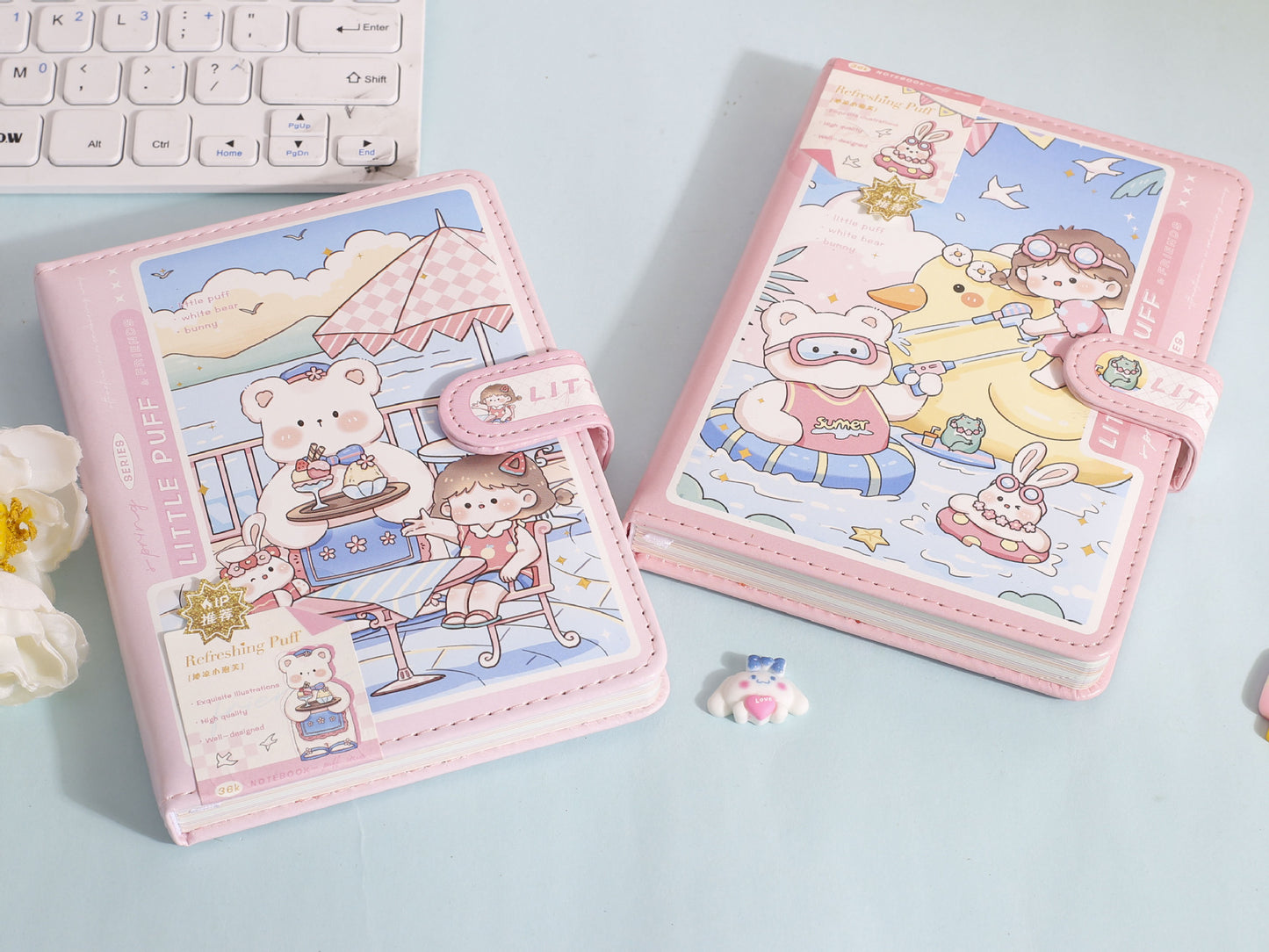 CUADERNO LITTLE PUFF