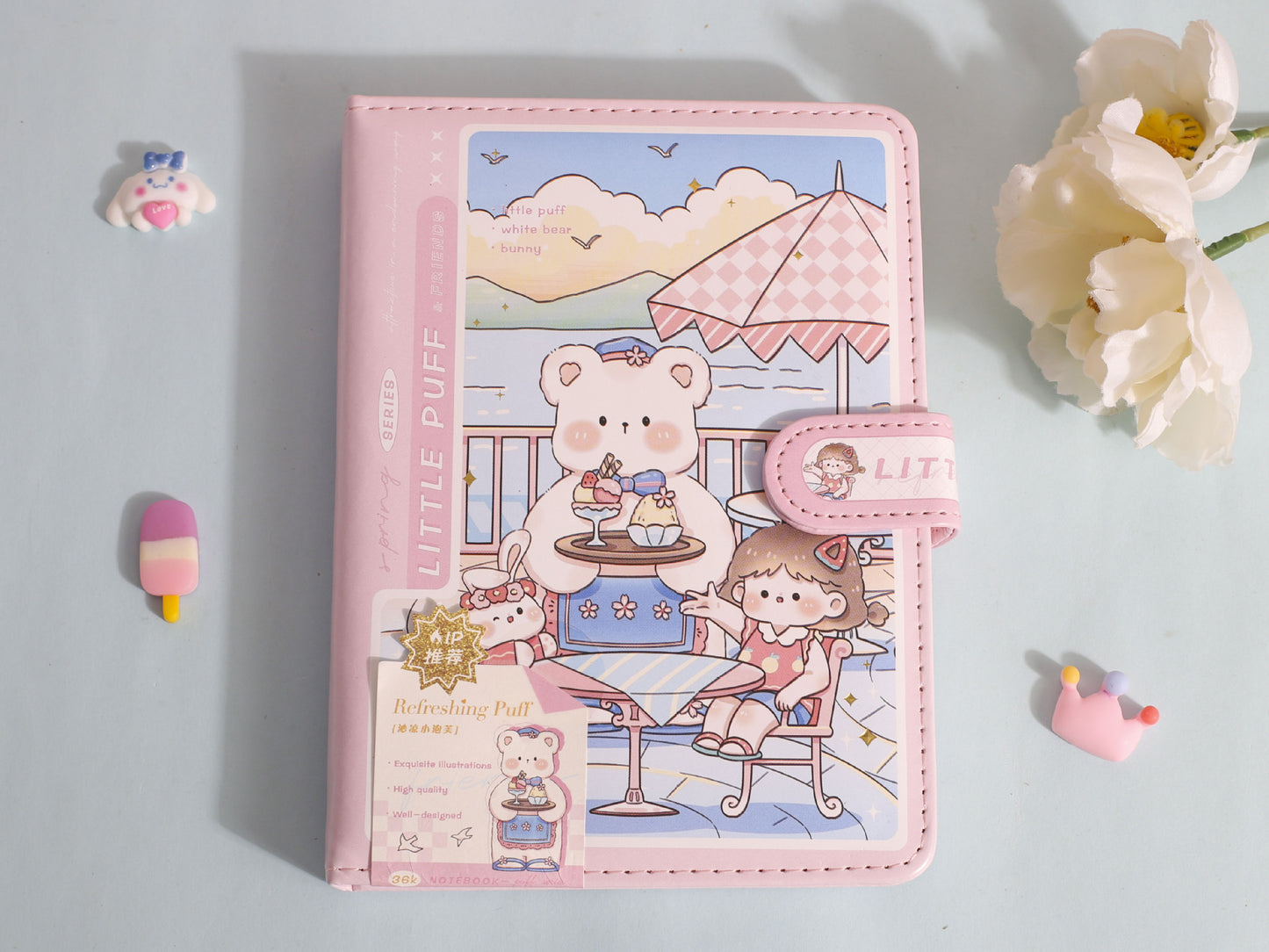 CUADERNO LITTLE PUFF