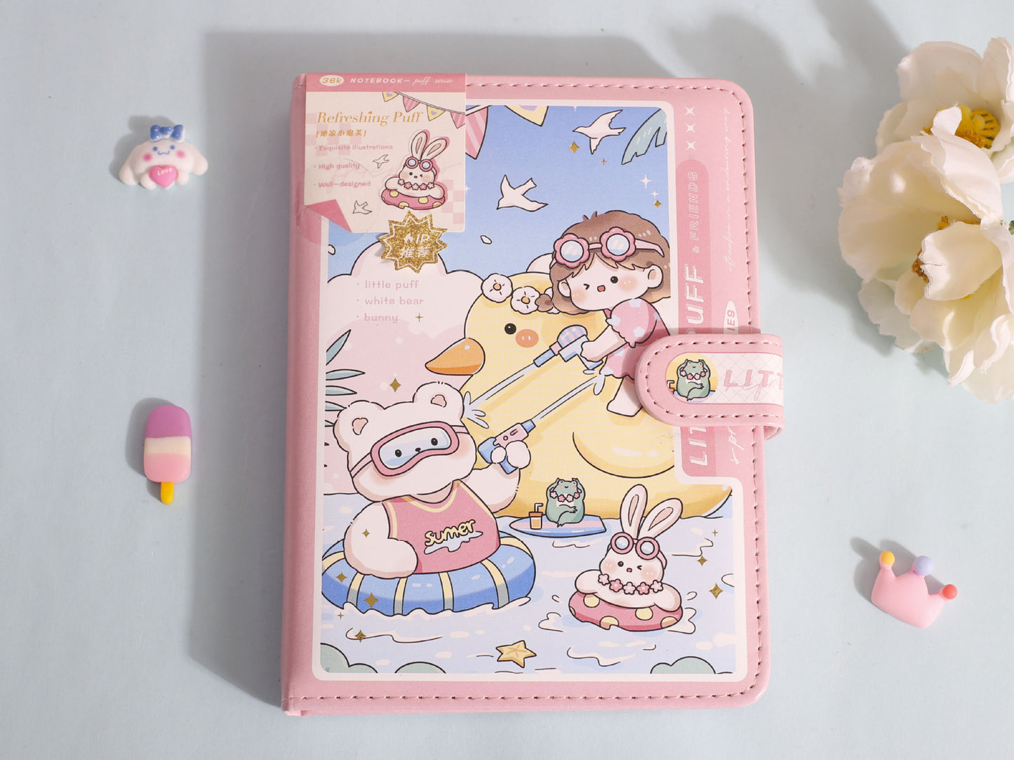 CUADERNO LITTLE PUFF