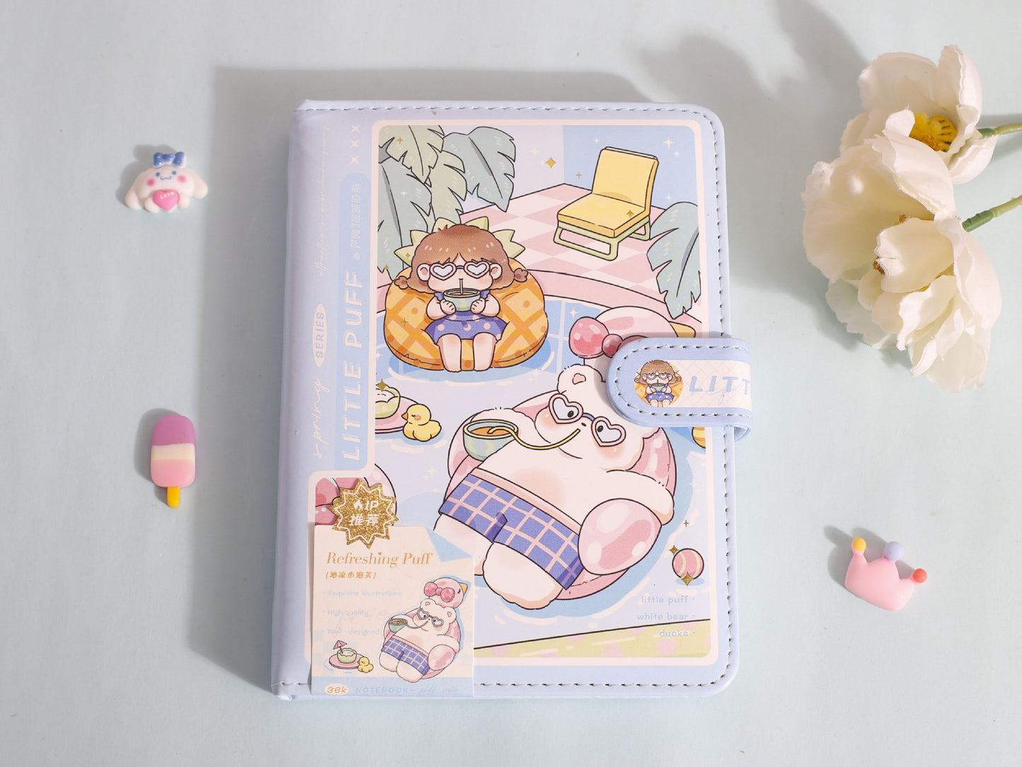 CUADERNO LITTLE PUFF