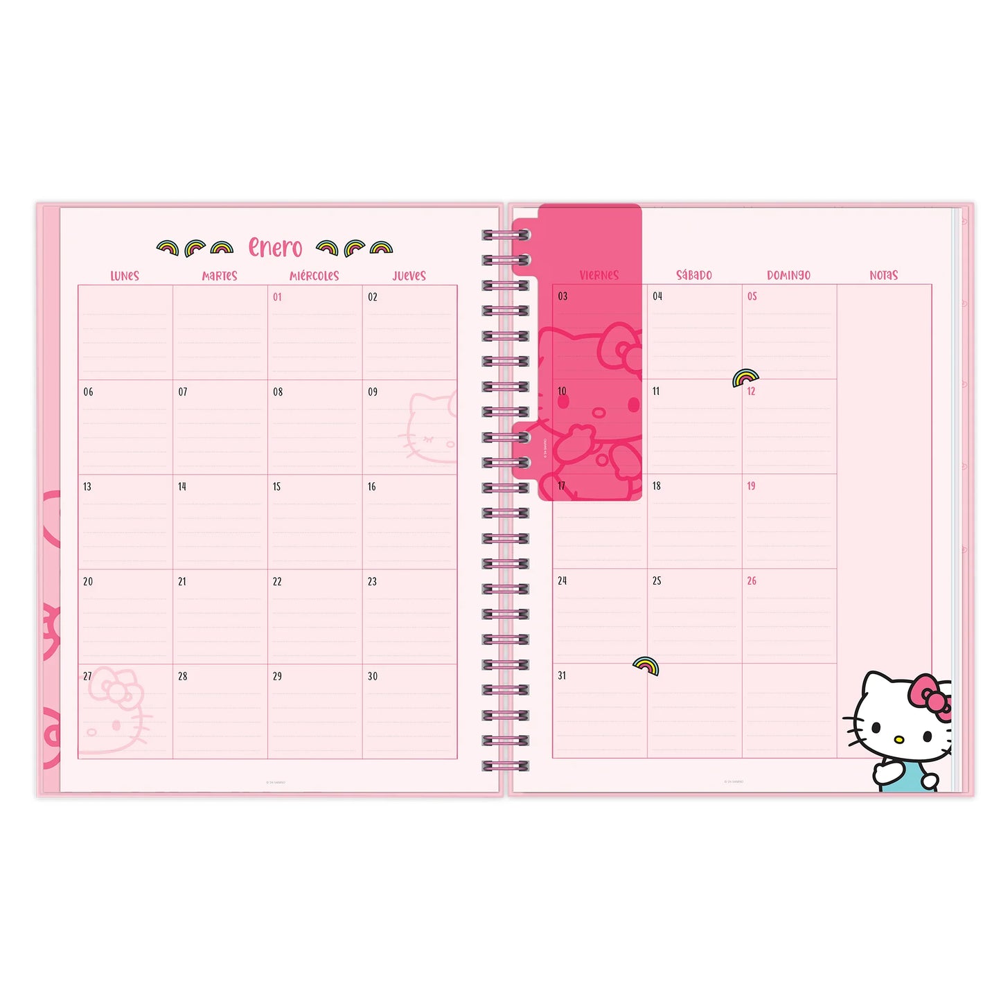 BRIEF PLANNER AGENDA 2025 HELLO KITTY