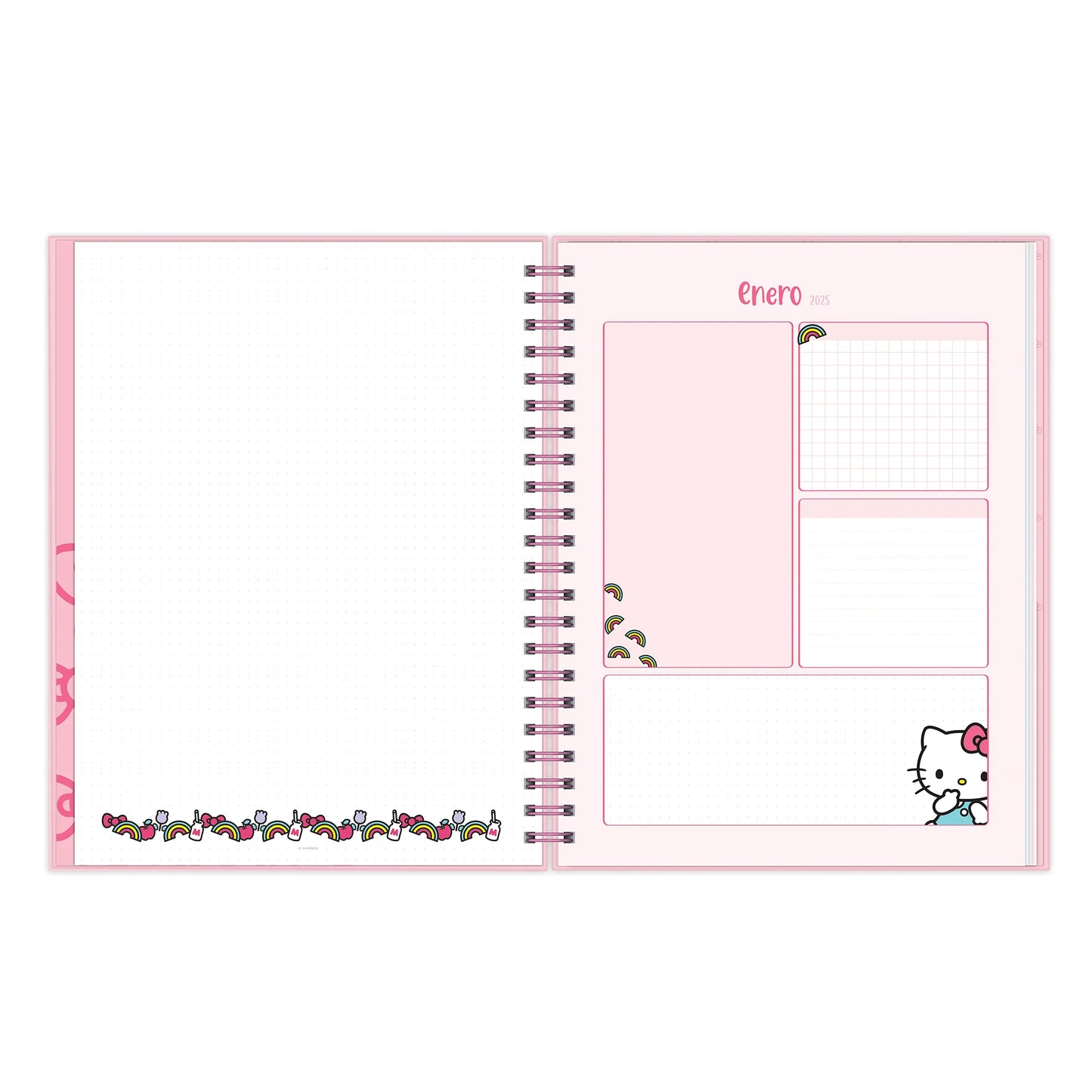 BRIEF PLANNER AGENDA 2025 HELLO KITTY